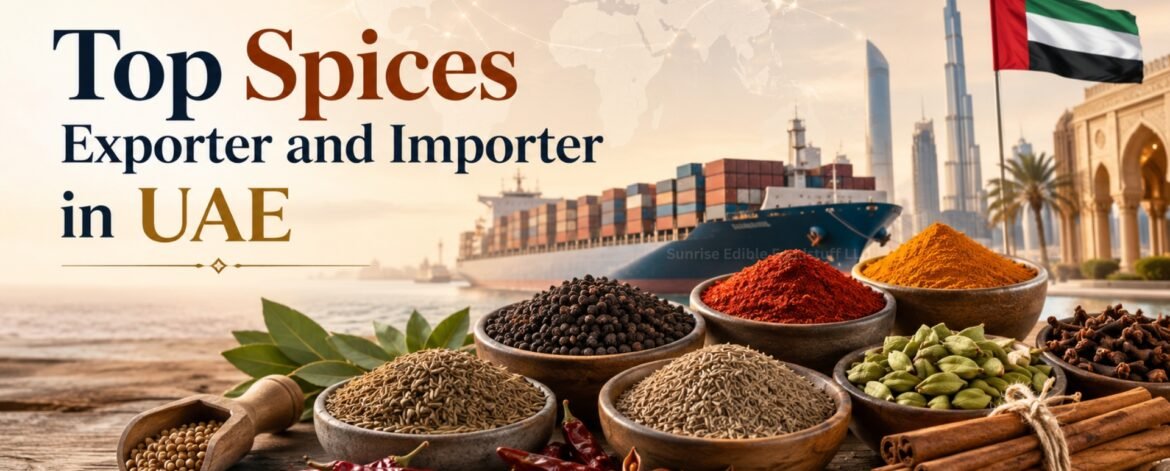 Top Spices Exporter and Importer in UAE Top Spices Exporter and Importer in UAE